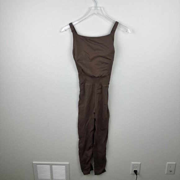 FP Movement Good Karma High-Neck Onesie in Wild Mustang Brown - Picture 5 of 9